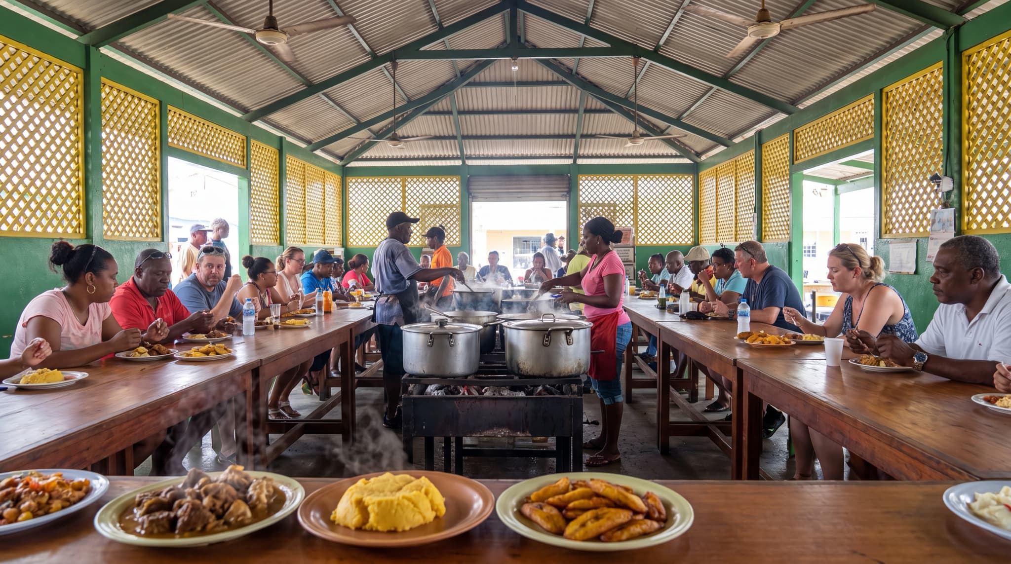 Eten op Curaçao: krioyo-keuken, Plasa Bieu en zelf koken tijdens een lang verblijf