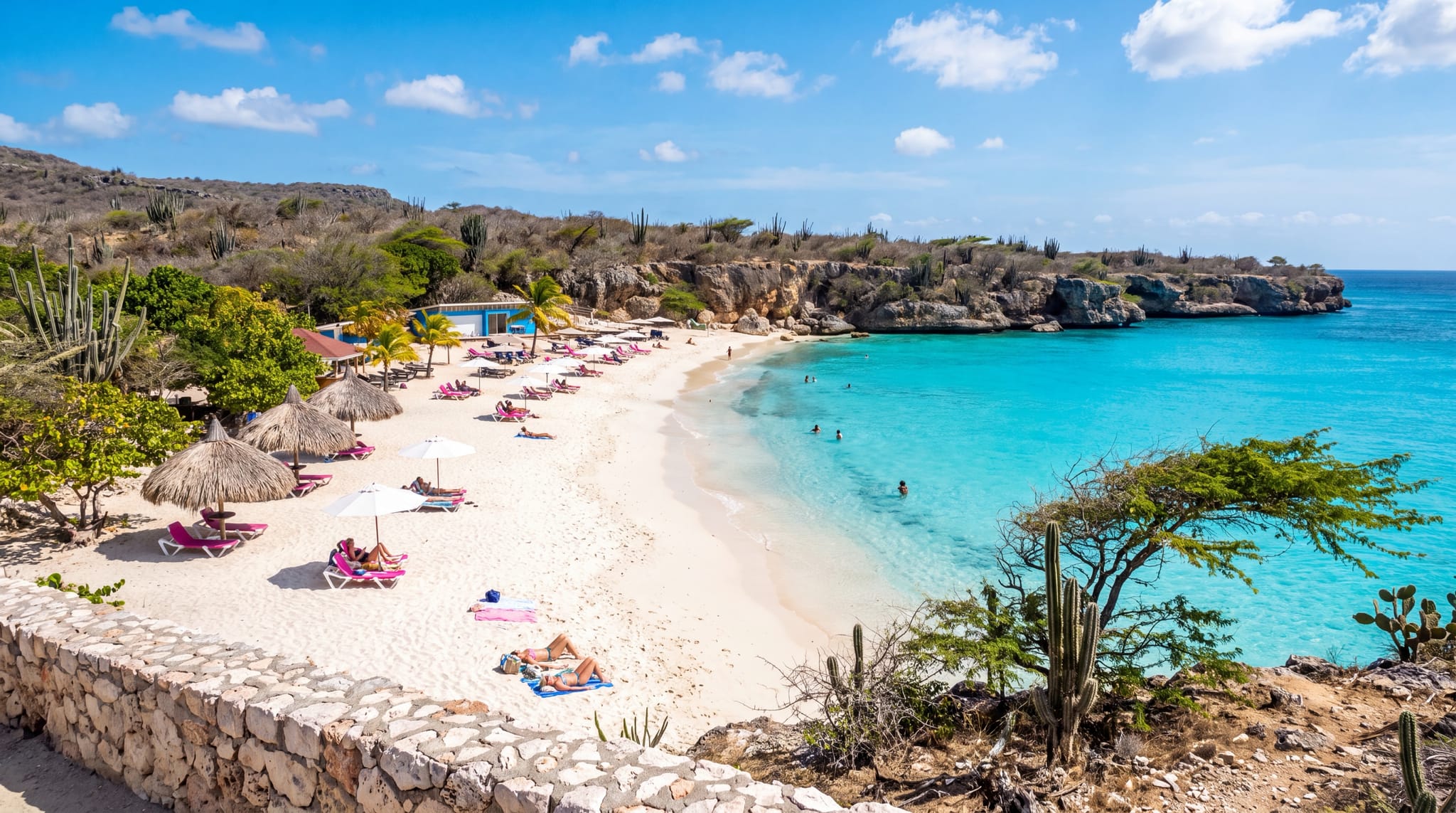 Stranden van Curaçao: westkust rust of Jan Thiel gemak