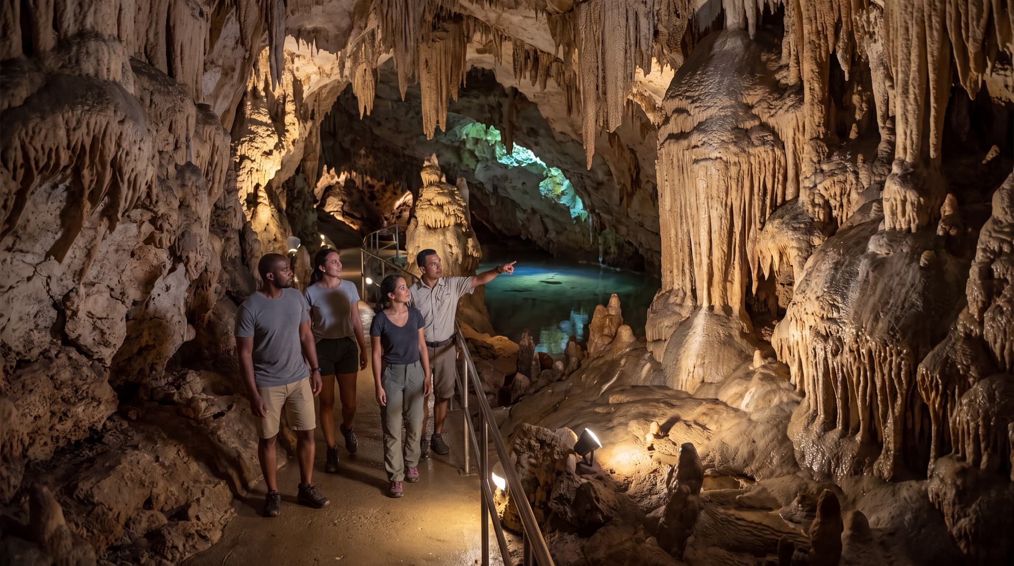 Hato Caves, Turtles & Beach